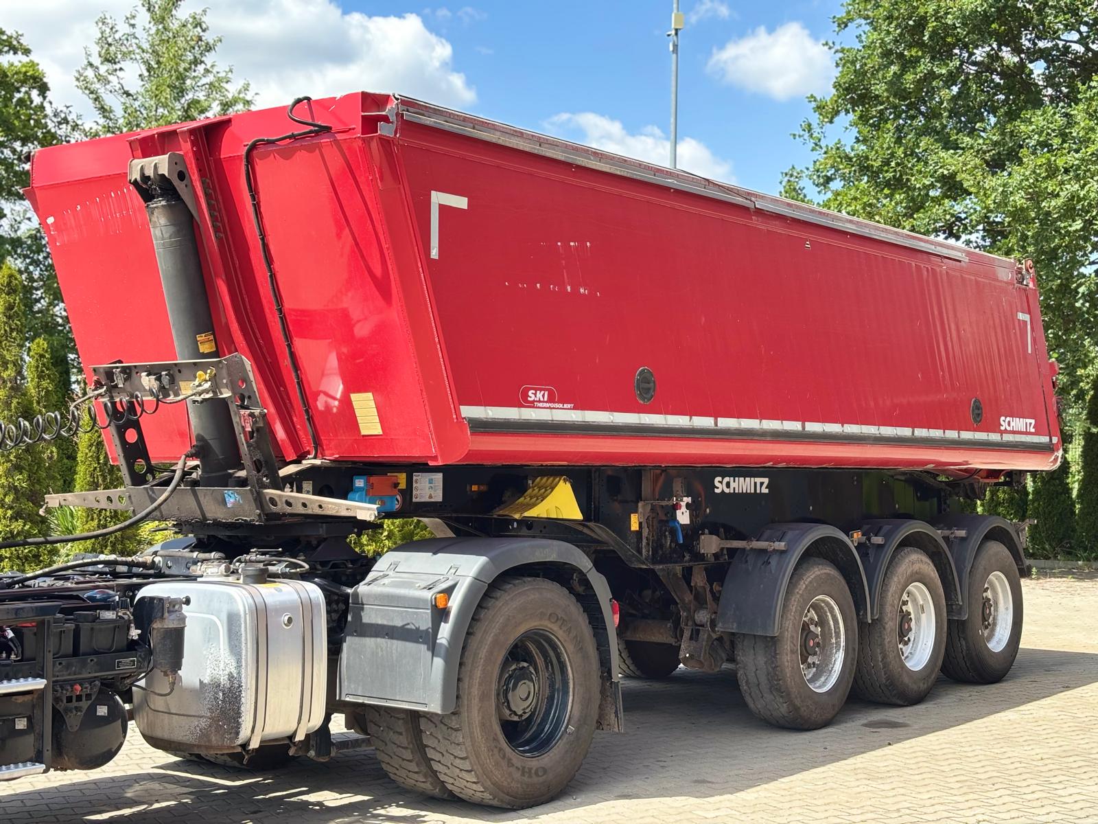 SCHMITZ CARGOBULL GOTHA SKI 24 SL 7.2 NACZEPA WYWROTKA